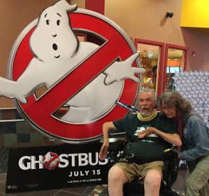 David W. Oaks and his wife Debra react to publicity about the debut of Ghostbusters 3 on July 15, 2016, which is also the birthday for the late and amazing Leonard Roy Frank, psychiatric survivor, editor, friend, revolutionary. 